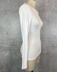 White Fox Long Sleeve Top - S