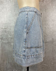 Mineral Denim Mini Skirt - 8